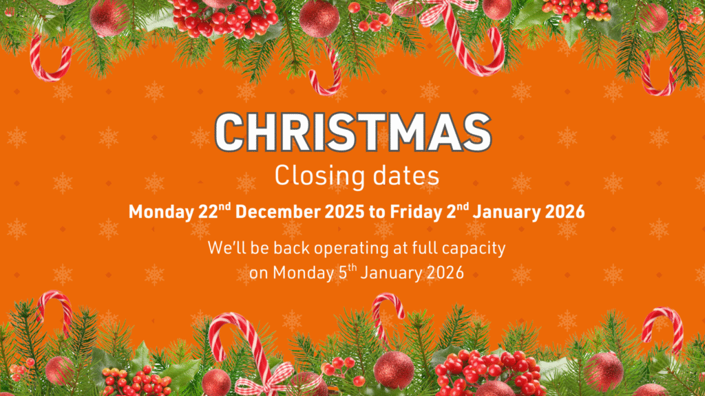Red And White Festive Christmas Open Hours Flyer A4 2